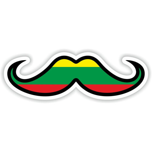 Lithuania Moustache Flag