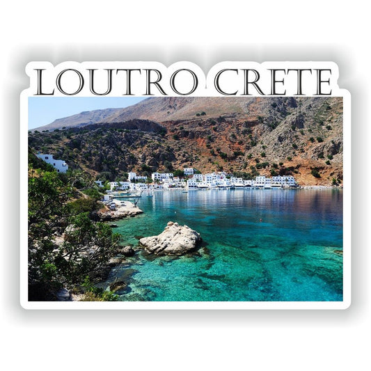 Loutro Crete Greece Flag