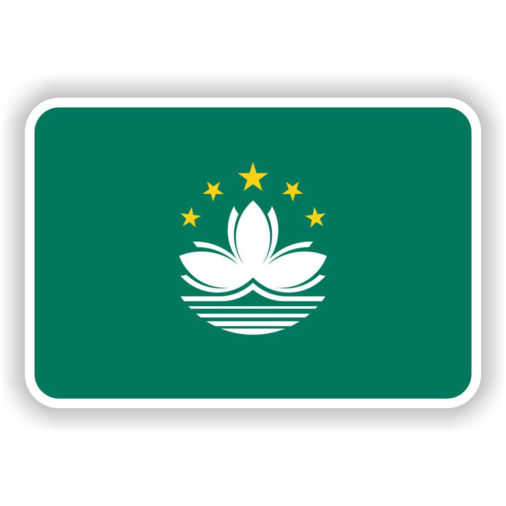 Macau China Flag