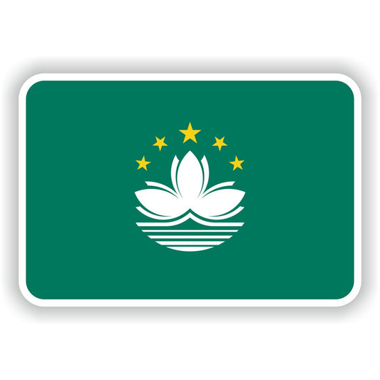 Macau China Flag