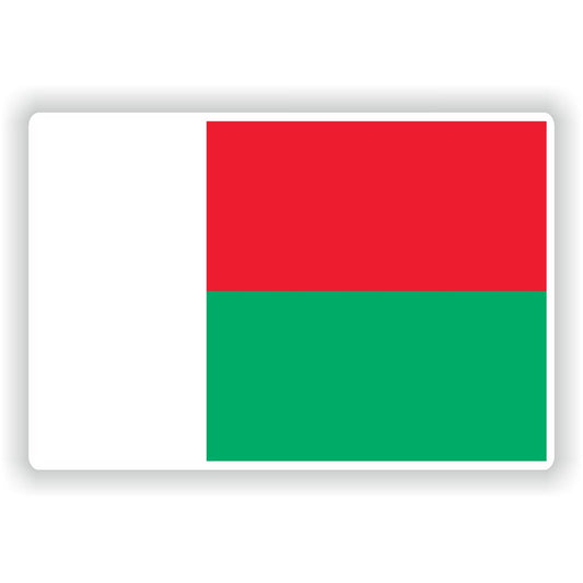Madagascar African Flag