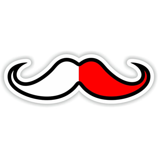 Malta Moustache Flag