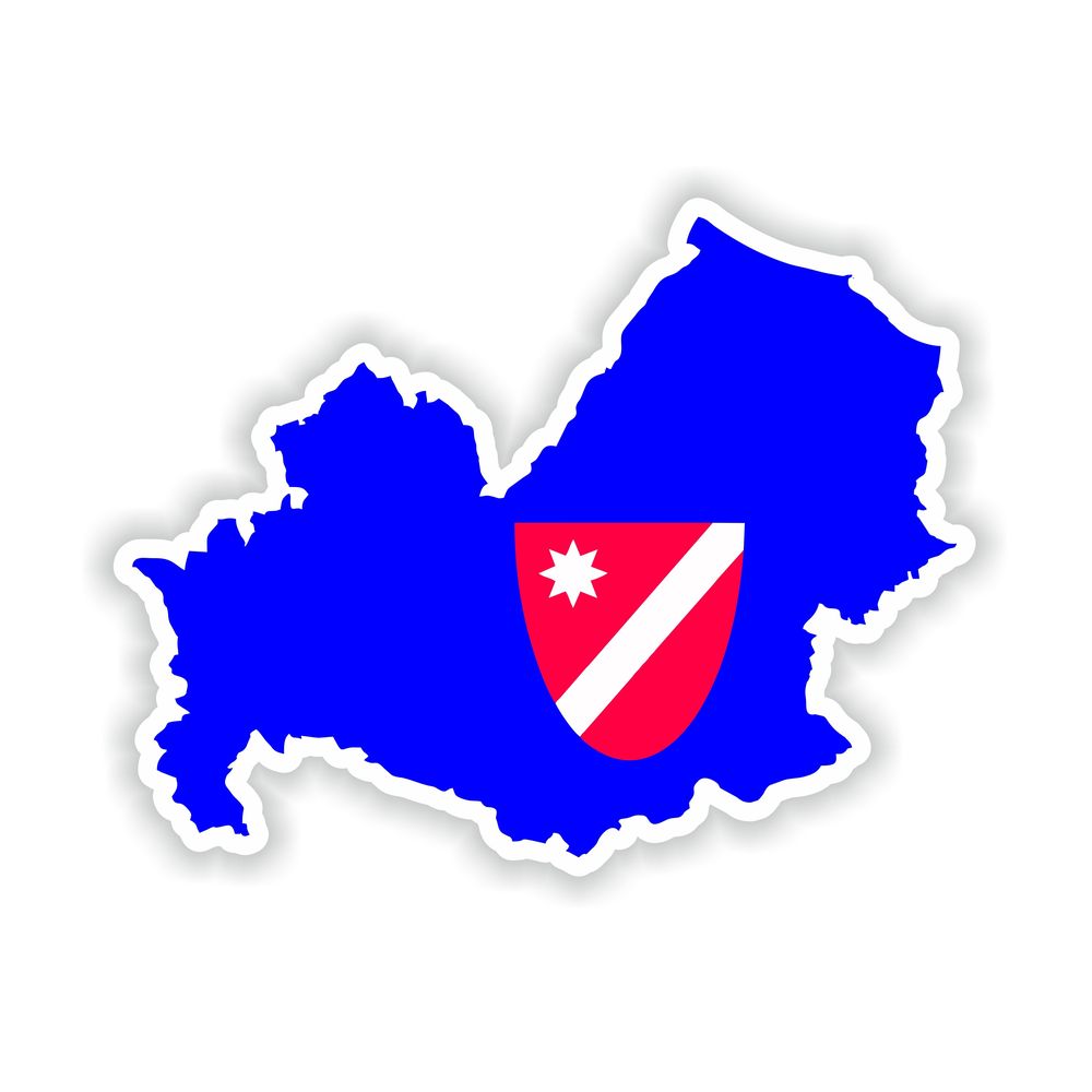 Molise Map Flag