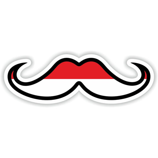 Monaco Moustache Flag