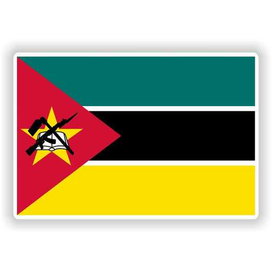 Mozambique African Flag