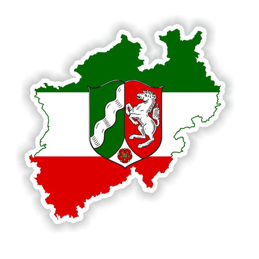 North Rhine Westphalia Flag