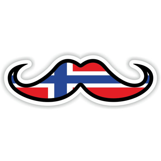 Norway Moustache Flag