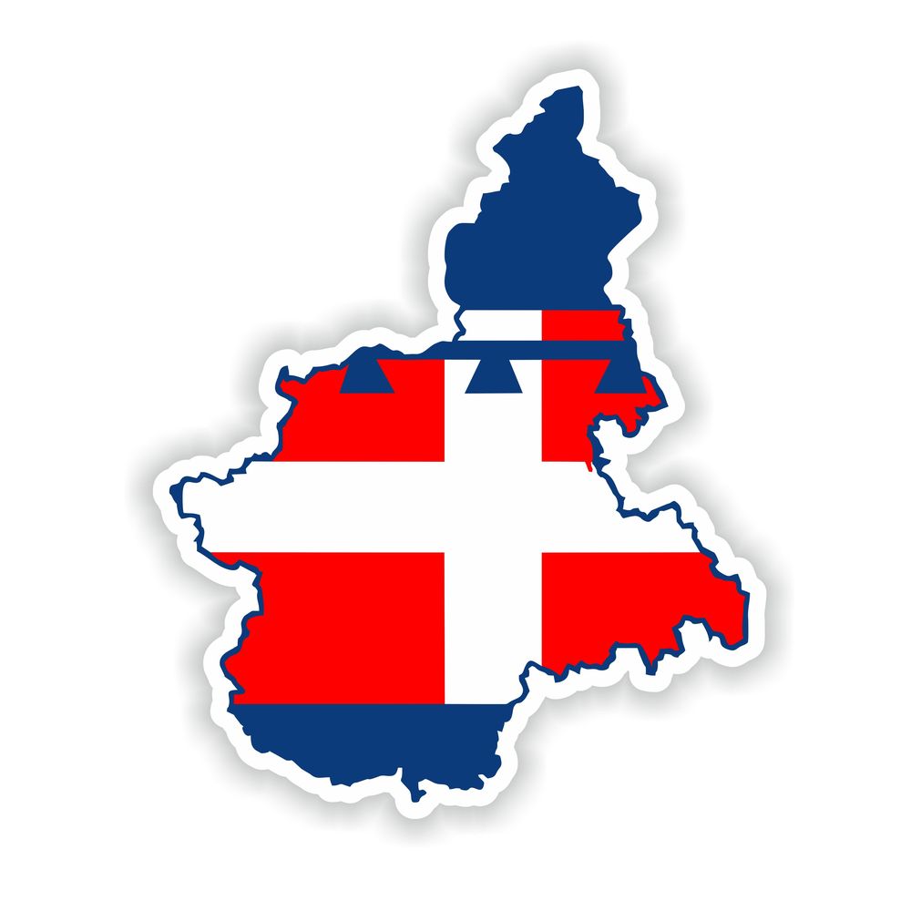 Piedmont Map Flag