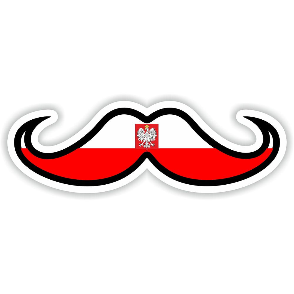 Poland Moustache Flag