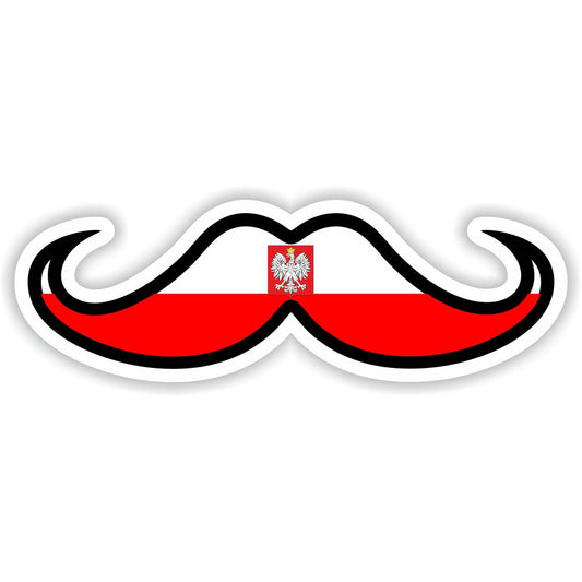 Poland Moustache Flag