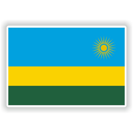 Rwanda African Flag