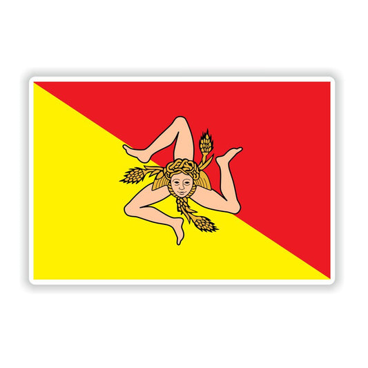 Sicilia Sicily Flag