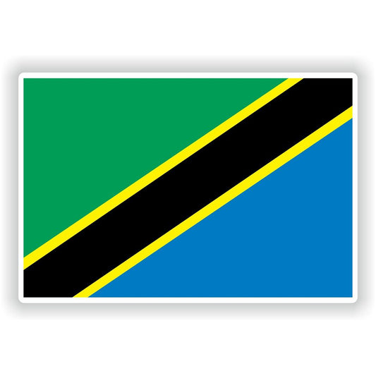Tanzania African Flag