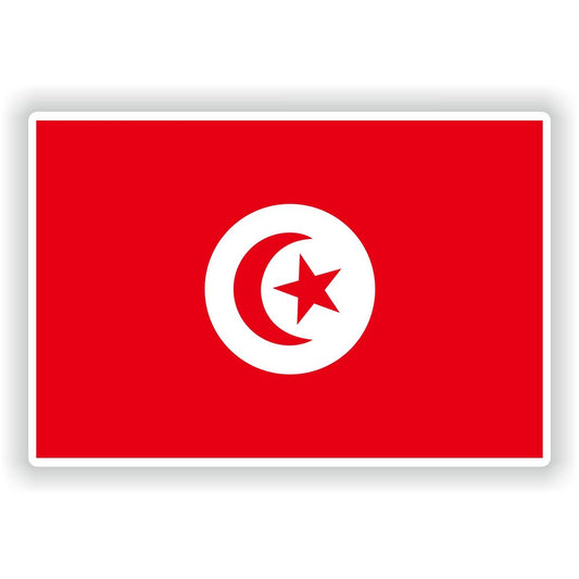 Tunisia African Flag