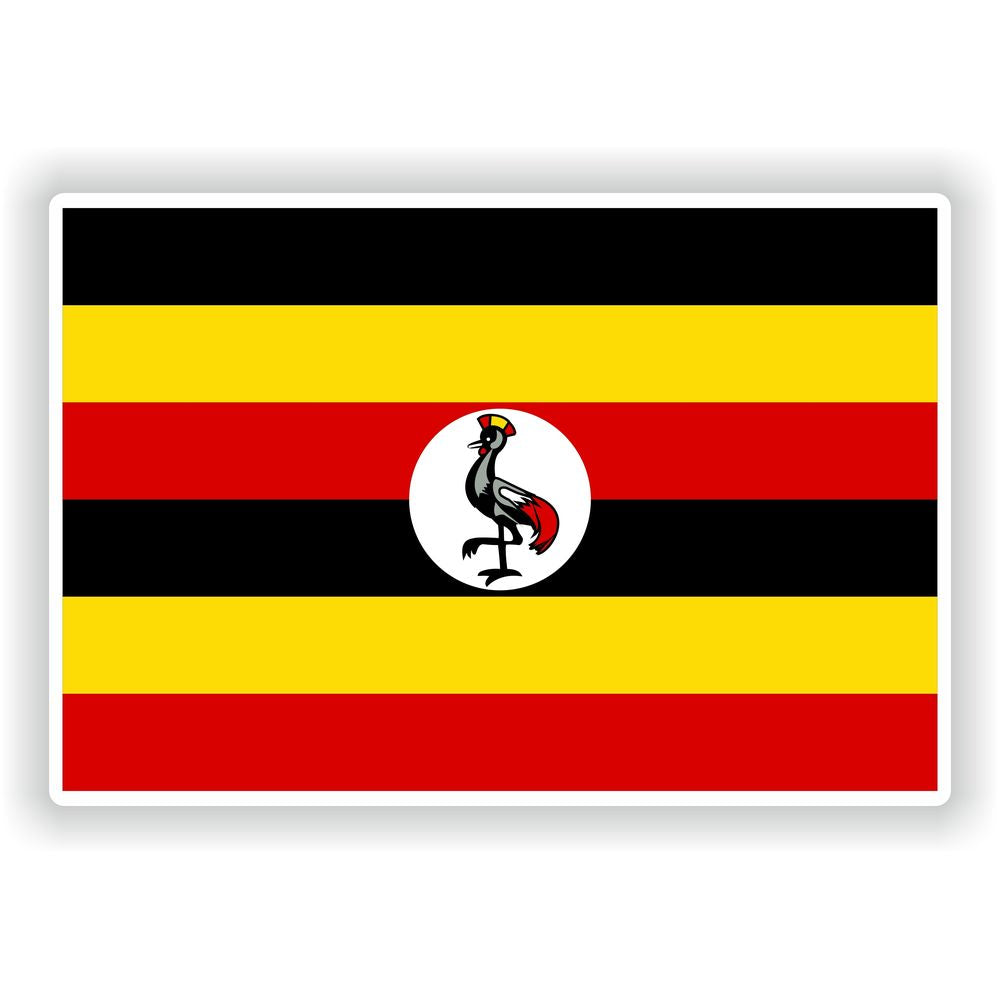 Uganda African Flag