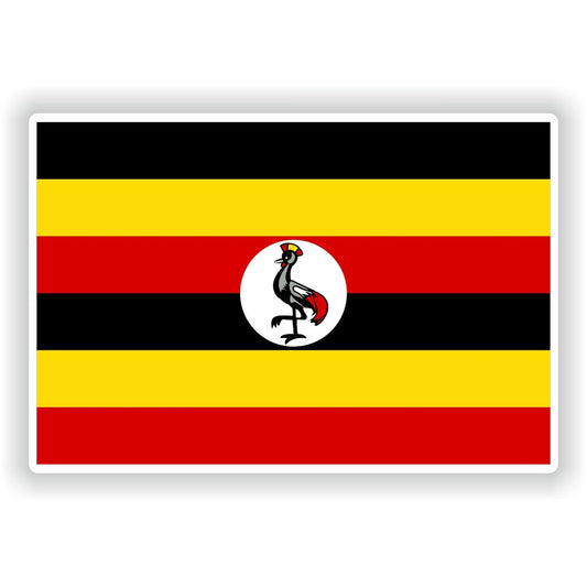 Uganda African Flag