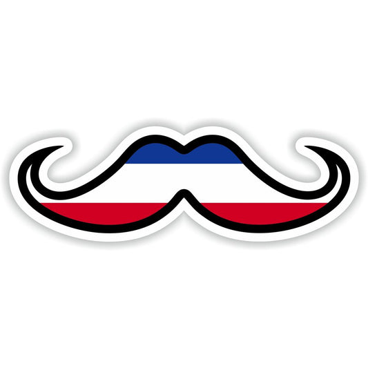 Yugoslavia Moustache Flag