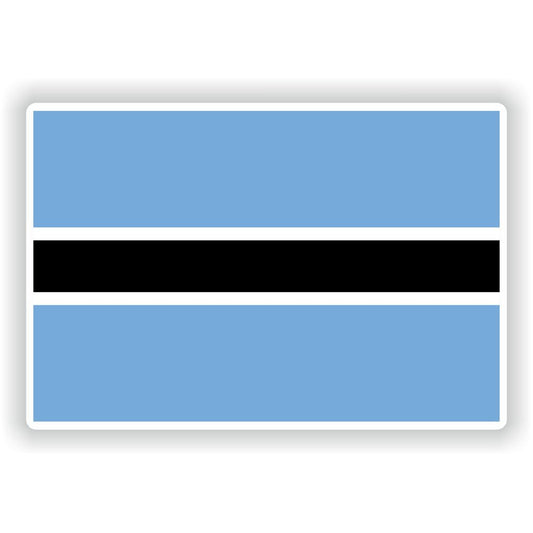 Botswana African Flag