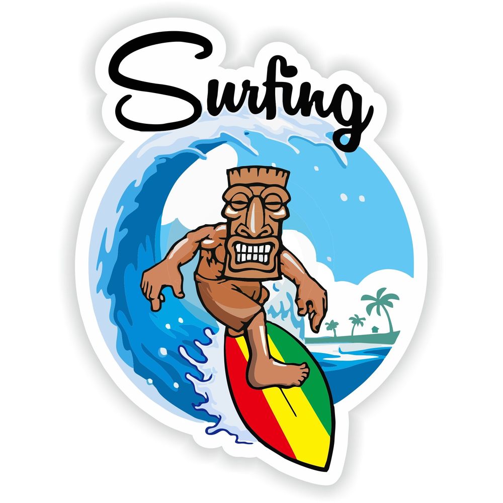 Tiki Surfer #01