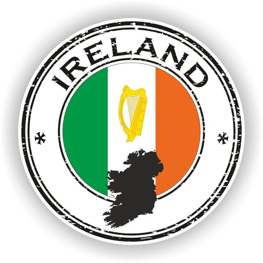 Ireland Seal Round Flag