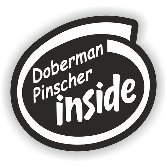 Doberman Pinscher Inside Dog