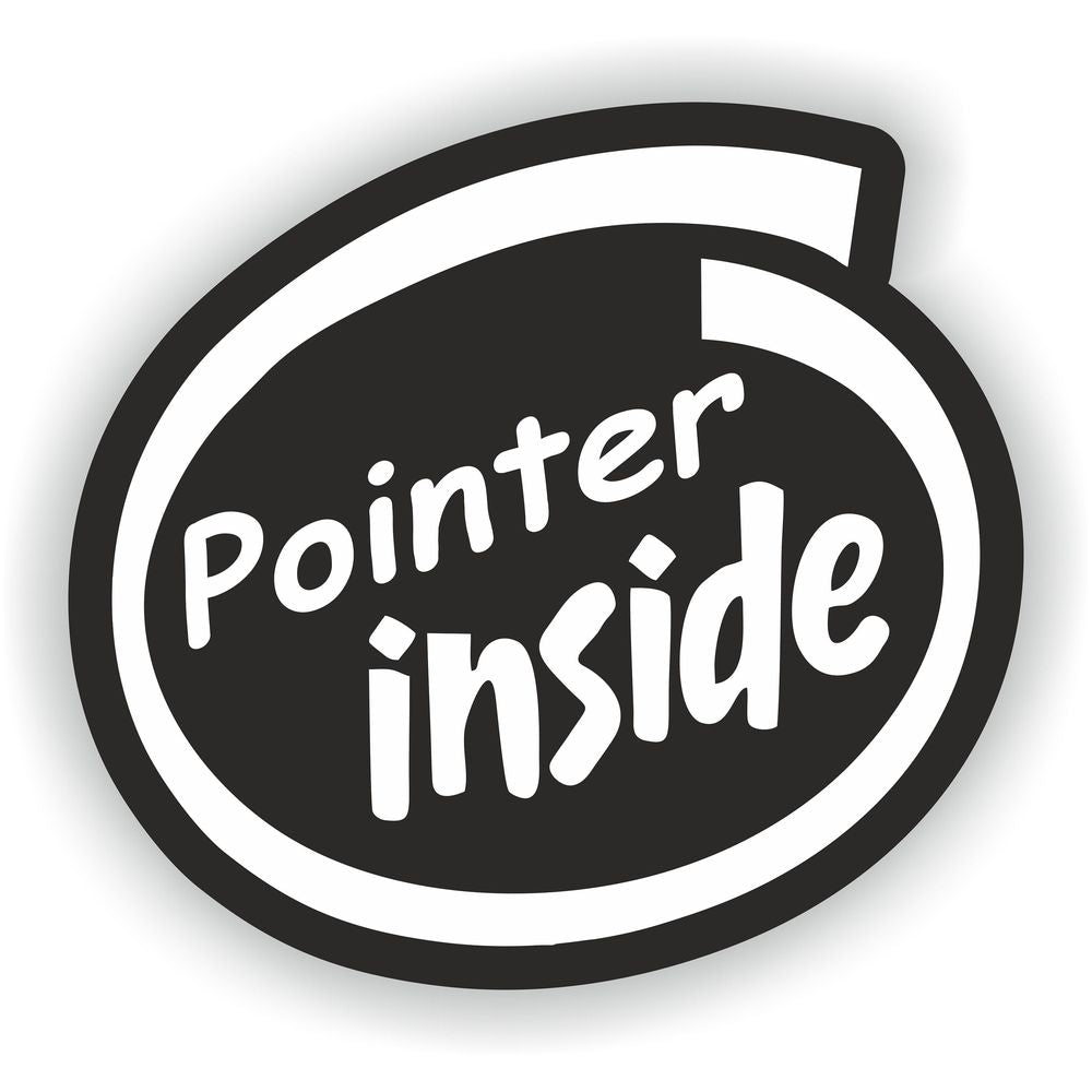 Pointer Inside Dog