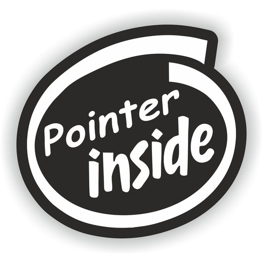 Pointer Inside Dog