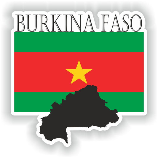 Burkina Faso Flag Mf