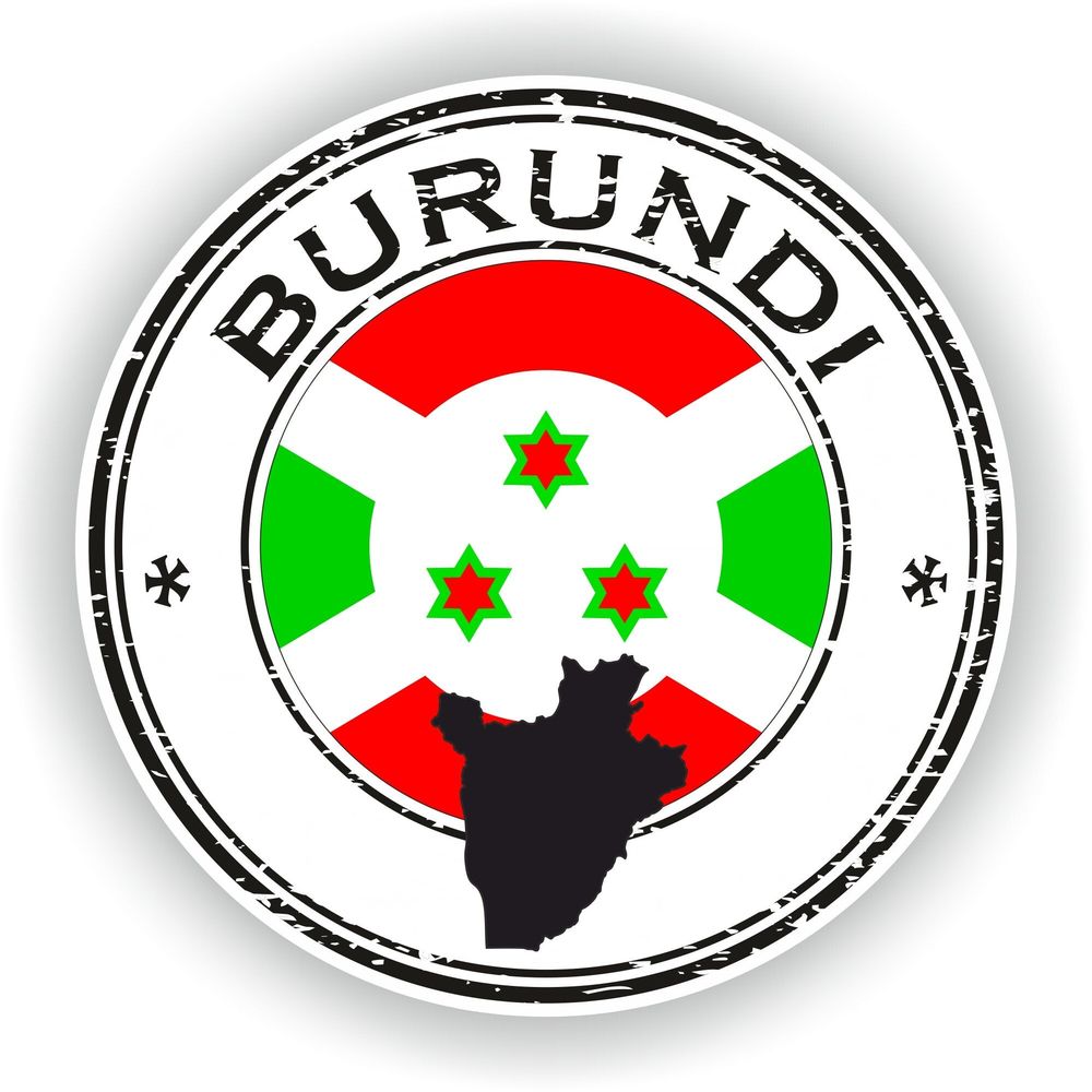 Burundi Seal Round Flag