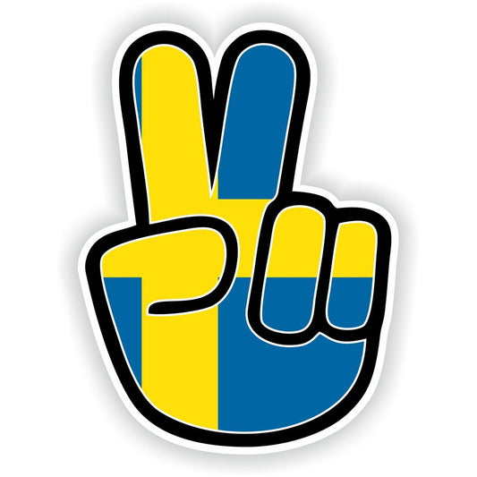Sweden Hand Peace Victory Hippy