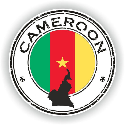 Cameroon Seal Round Flag