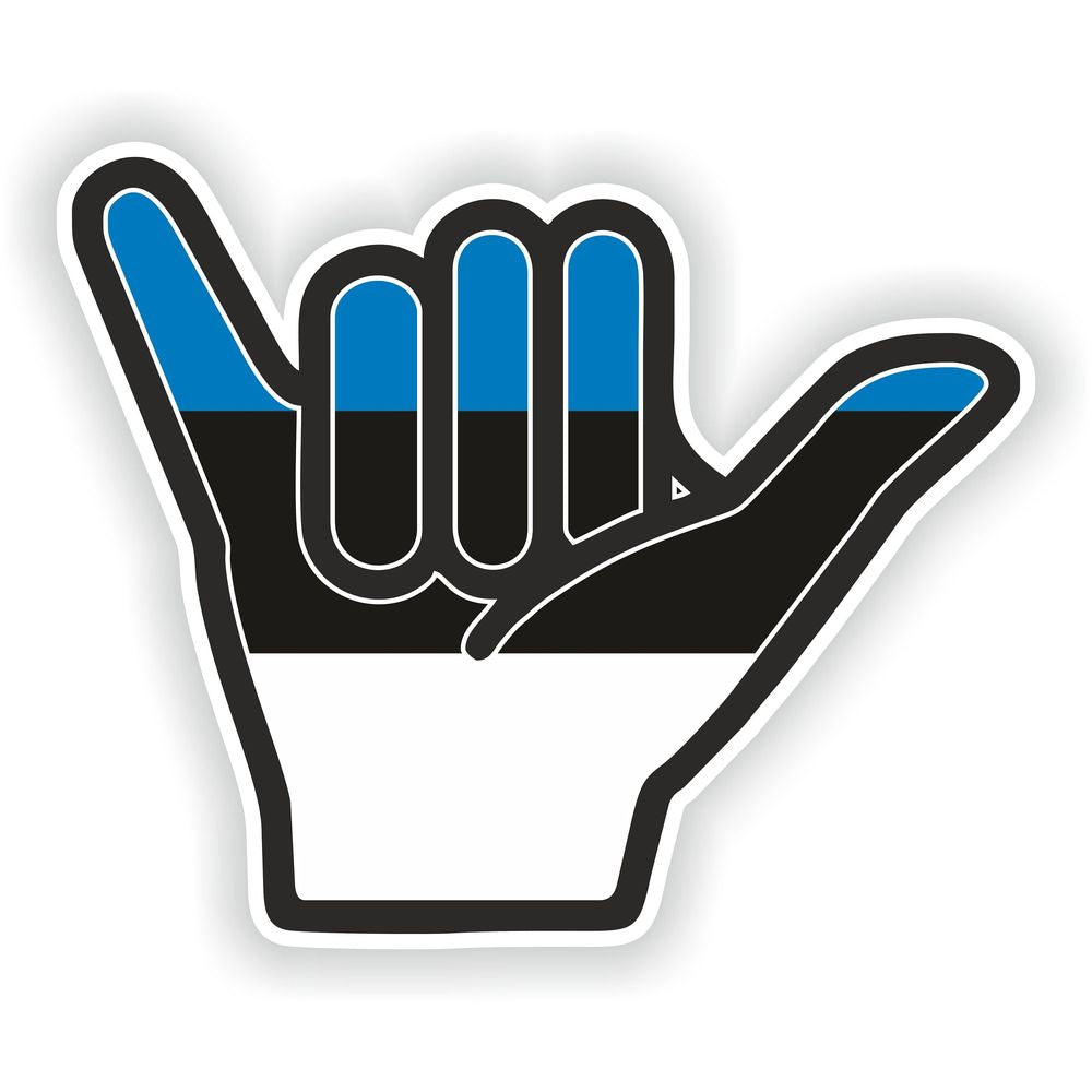 Estonia Shaka Hand Hang Loose
