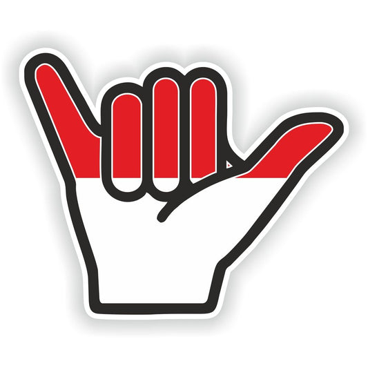 Monaco Shaka Hand Hang Loose