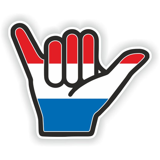 Netherlands Shaka Hand Hang Loose