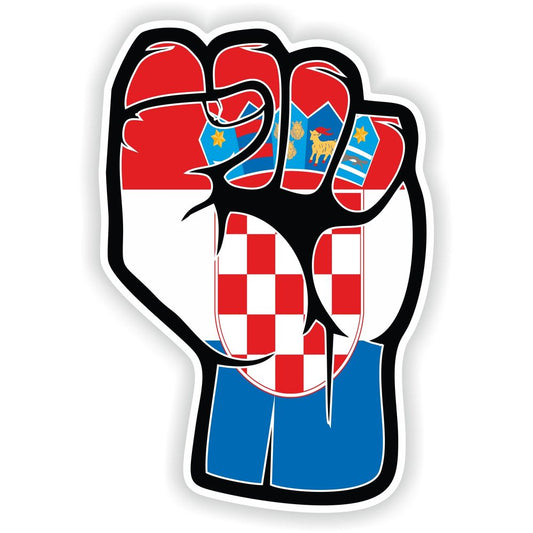 Croatia Fist Hand