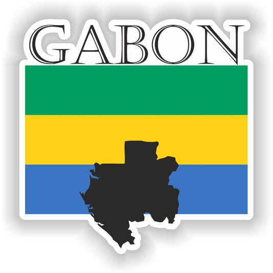 Gabon Flag Mf