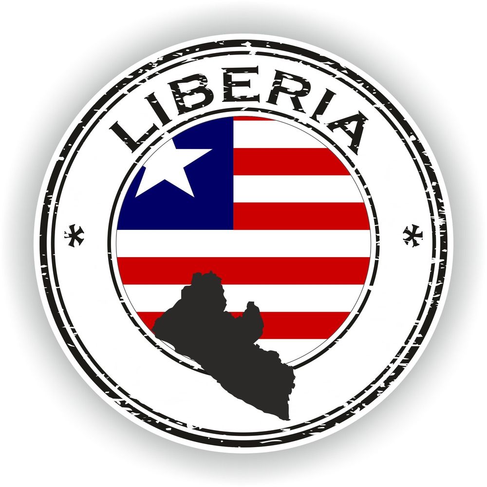 Liberia Seal Round Flag