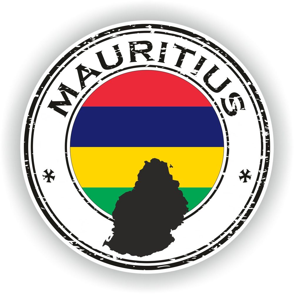 Mauritius Seal Round Flag