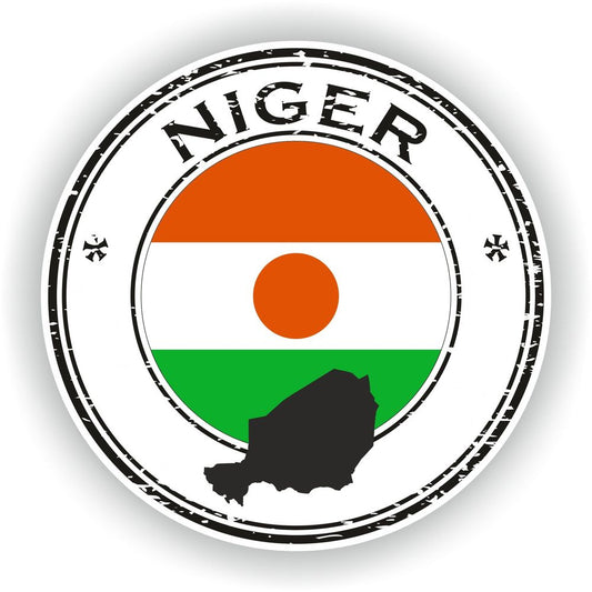 Niger Seal Round Flag