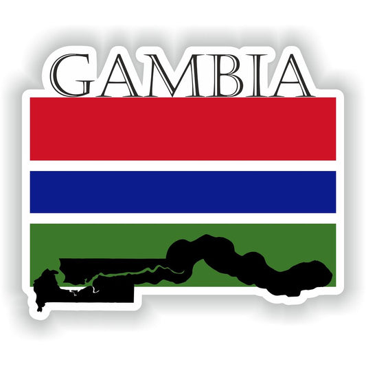 Gambia Flag Mf