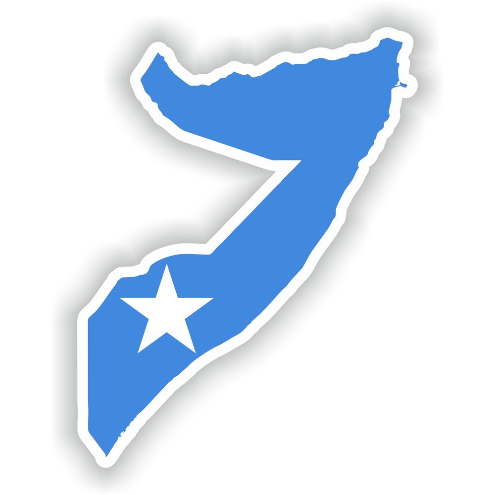 Somalia Map Flag