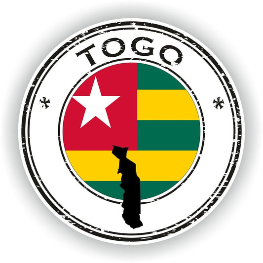 Togo Seal Round Flag