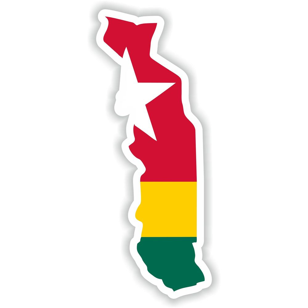 Togo Map Flag