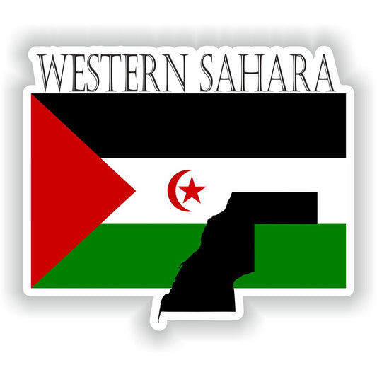 Western Sahara Flag Mf