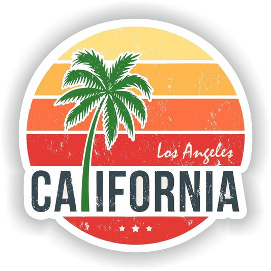Los Angeles California Seal Round Flag
