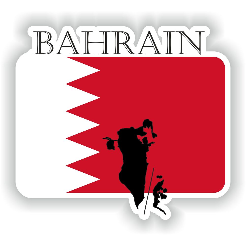 Bahrain Flag Mf