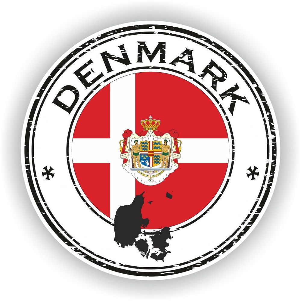 Denmark Seal Round Flag