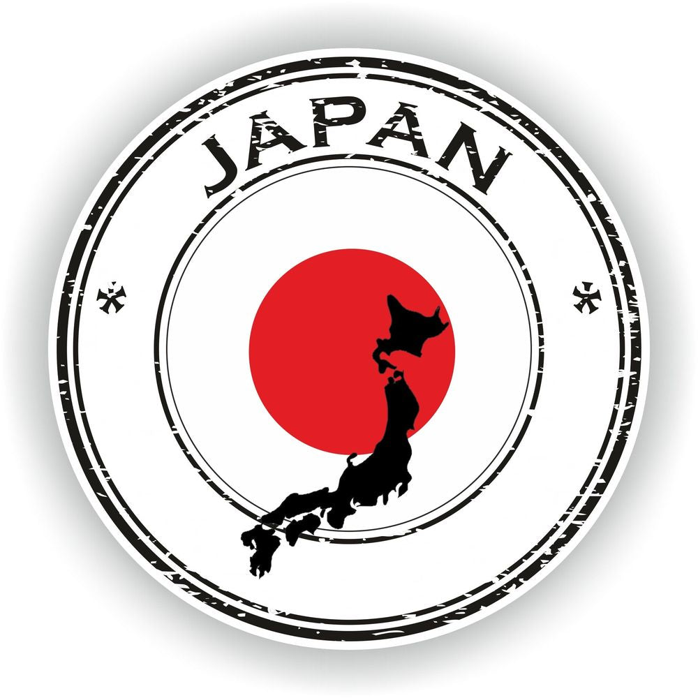 Japan Seal Round Flag