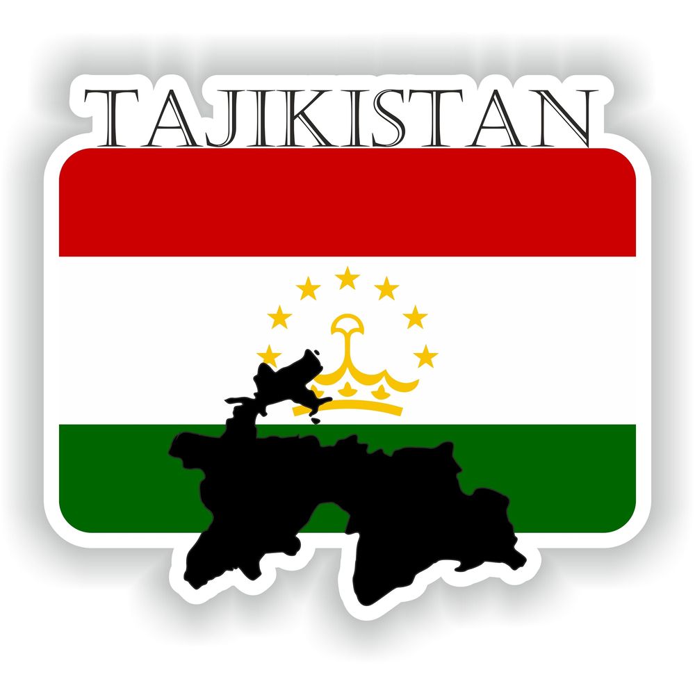 Tajikistan Flag Mf