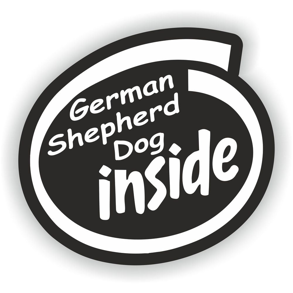 German Shepherd Inside Dog